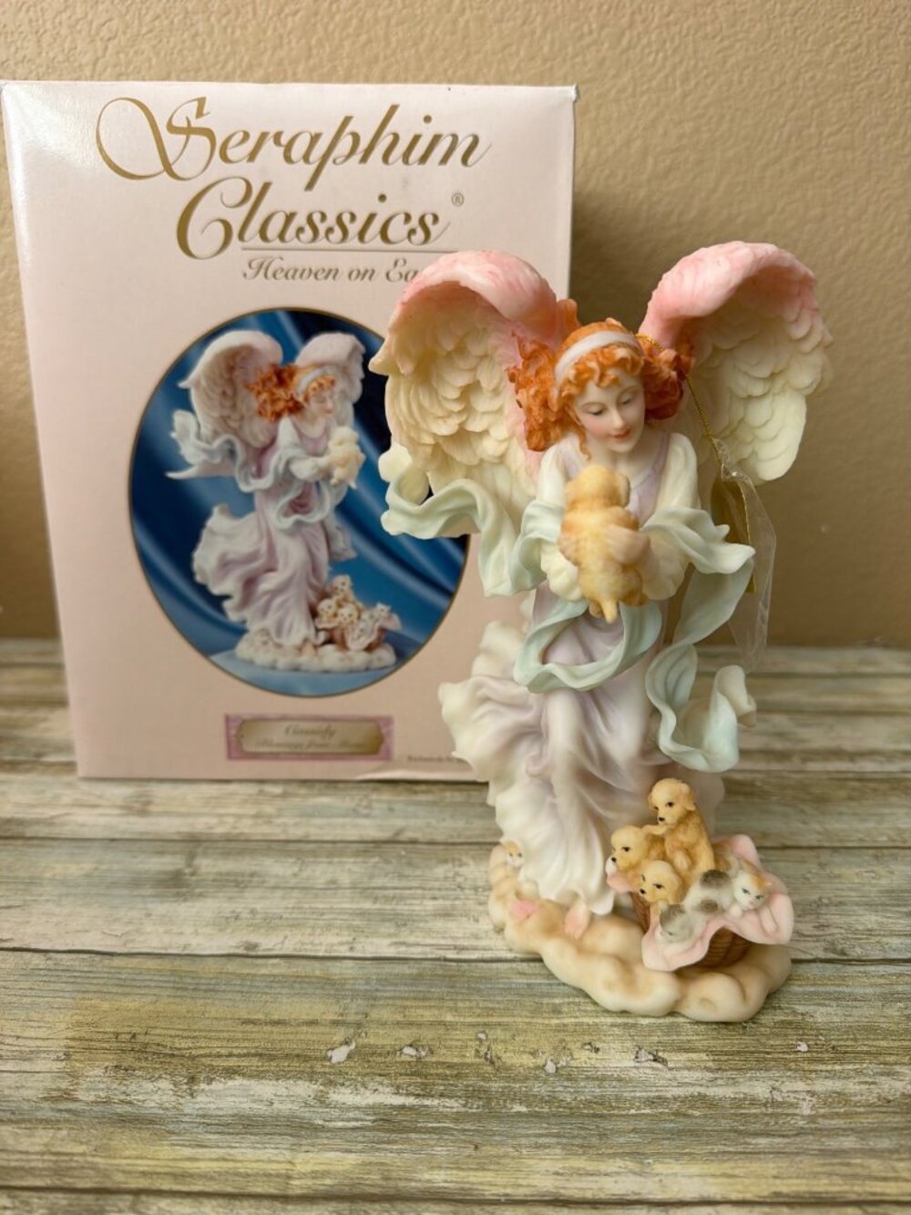 Seraphim Classics Cassidy Blessings from Above Figurine + Ornament Club Exclusiv - Picture 5 of 16
